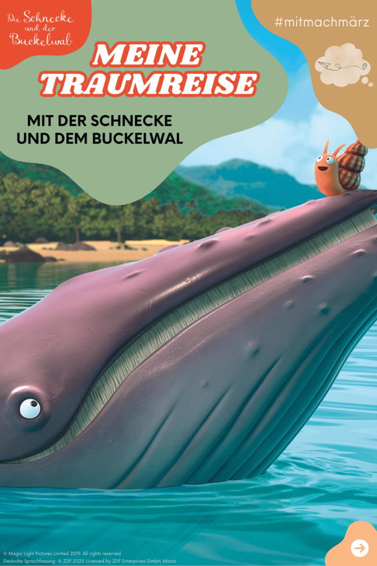 Traumreise für Kinder mit der Schnecke und dem Buckelwal