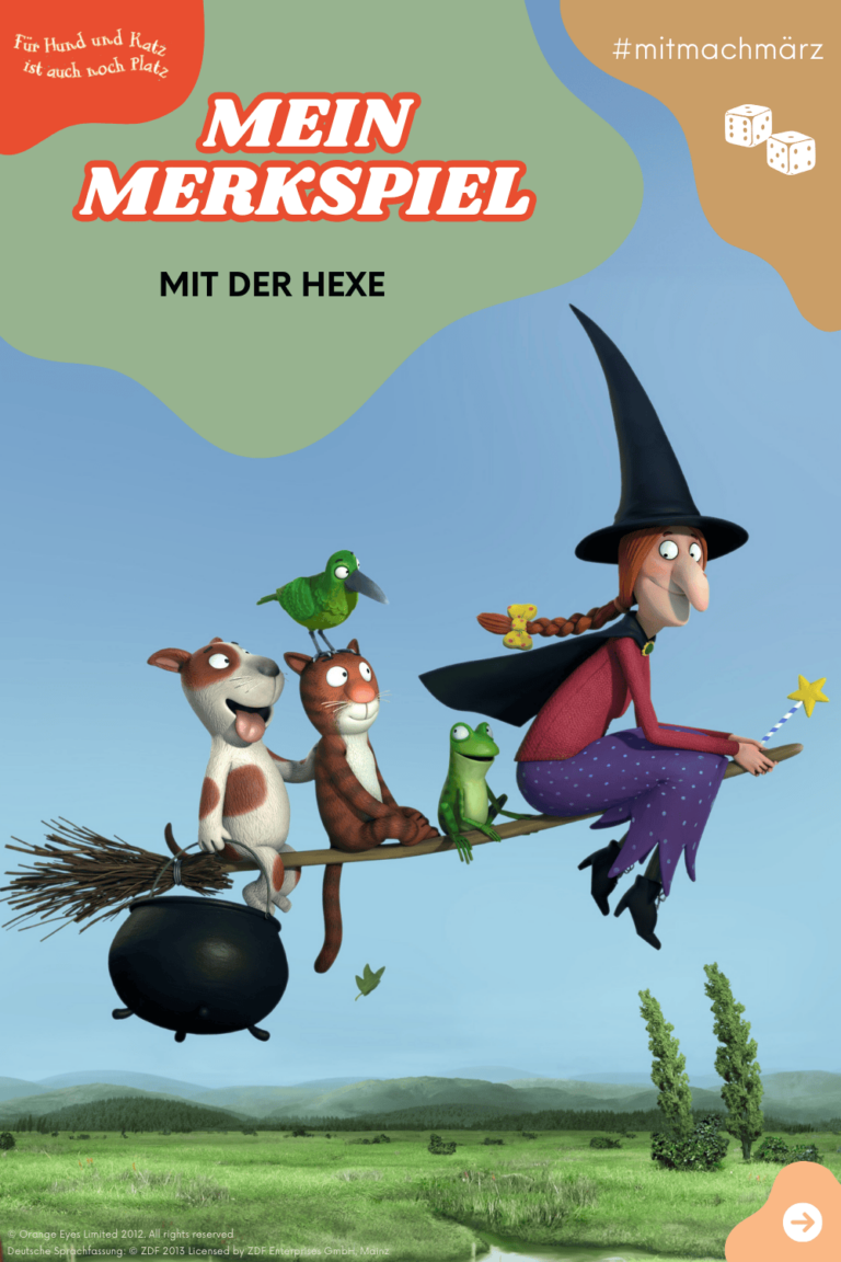 Merkspiel für Kinder von Für Hund und Katz ist auch noch Platz